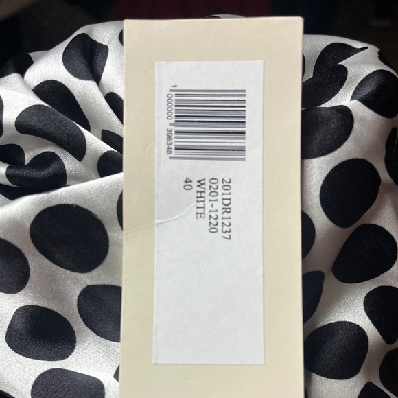 Alexandre Vauthier Polka Dot One Shoulder Silk Blend Mini Dress - Picture 5 of 5